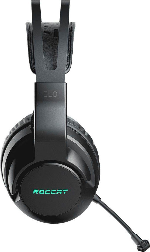 ROCCAT Elo 7.1 Air RGB Gaming Headset - (Mikrofon Surround-Sound Gaming-Headset Rauschunterdrückung) PC abnehmbar, Kabelloses