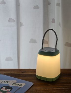Meinposten Dekolicht Lampe Leuchte kleine Tischleuchte LED Camping dimmbar tragbar, LED fest integriert, Tageslichtweiß