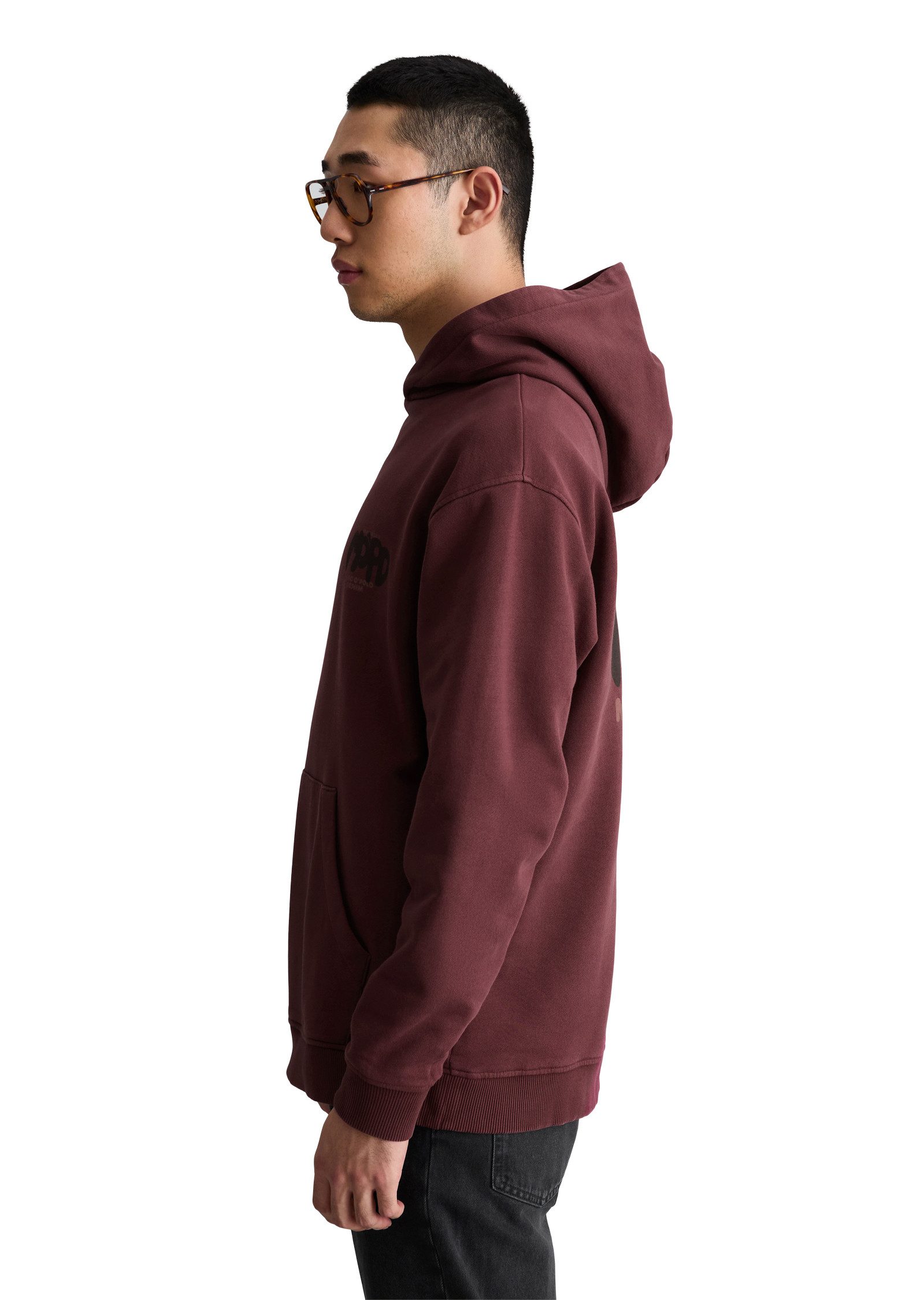 Marc O'Polo DENIM Sweatshirt aus recycelter Baumwolle