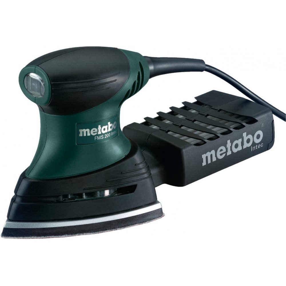 Elektrowerkzeug-Set Metabo FMS 200 Intec Elektroschleifer mit Koffer.