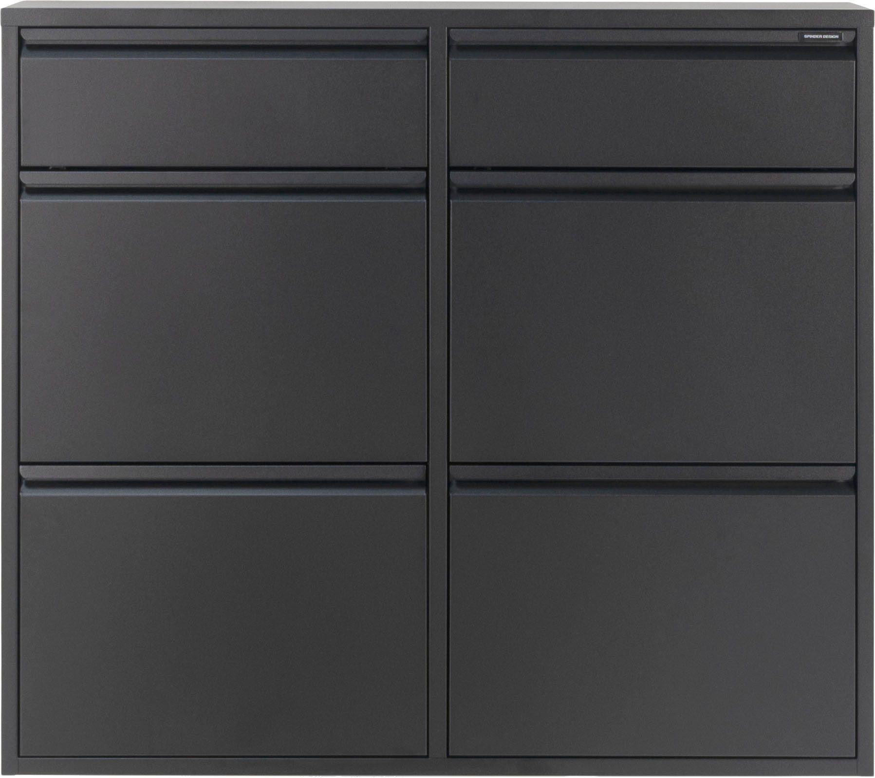 Spinder Design Schuhschrank Billi Metall, Breite 98 cm