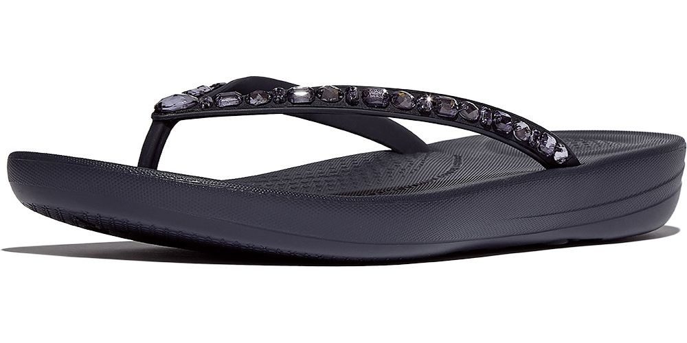 Iqushion Multi-Crystal Ergonomic Flip-Flops Sandale