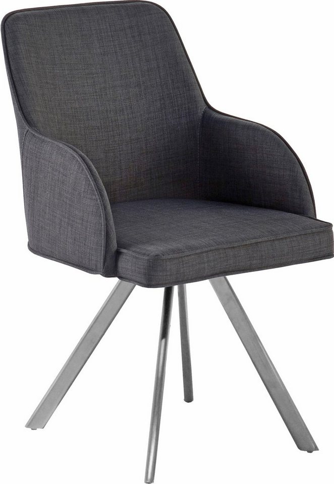 MCA furniture Esszimmerstuhl »Elara C« (Set, 2 Stück), drehbar 180° mit Nivellierung, Belastbar bis max. 120 kg-HomeTrends