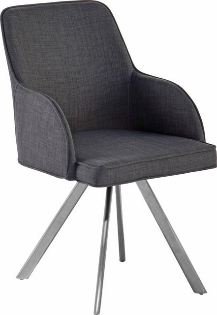 MCA furniture Esszimmerstuhl »Elara C« (Set, 2 Stück), drehbar 180° mit Nivellierung, Belastbar bis max. 120 kg-Otto
