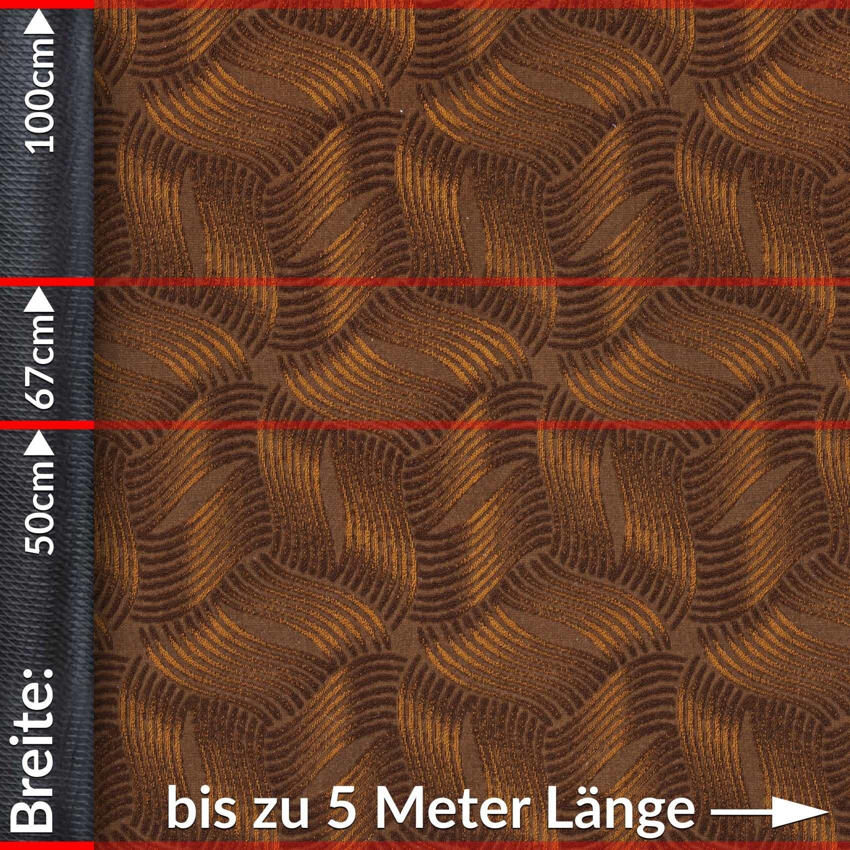 ANRO Küchenläufer Flurläufer JULIANNA Premium Teppichläufer Textil, Eckig, Höhe: 3 mm, Velour – Bild 3 von 4