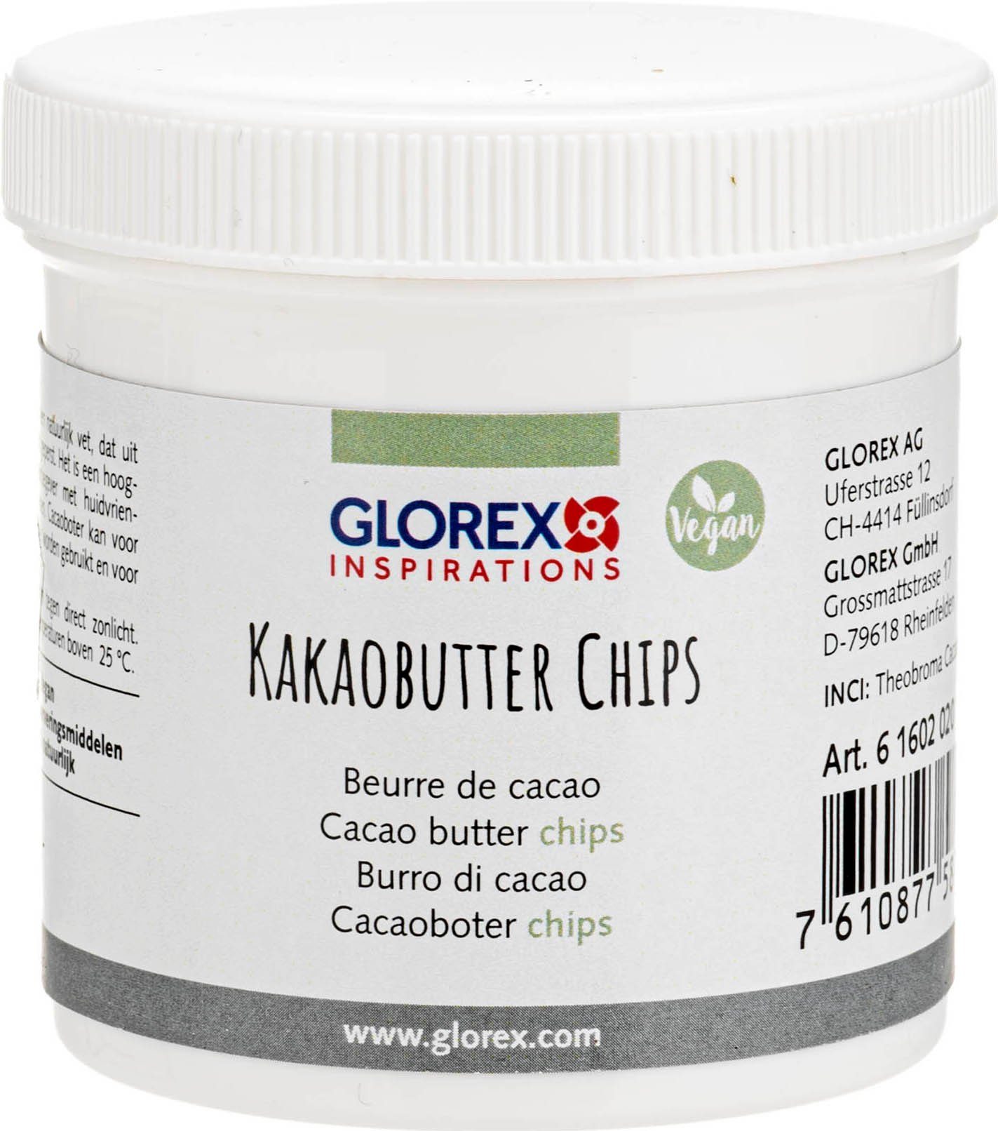 Glorex Seifen-Set Kakaobutterchips, für pflegende Kosmetik 250g