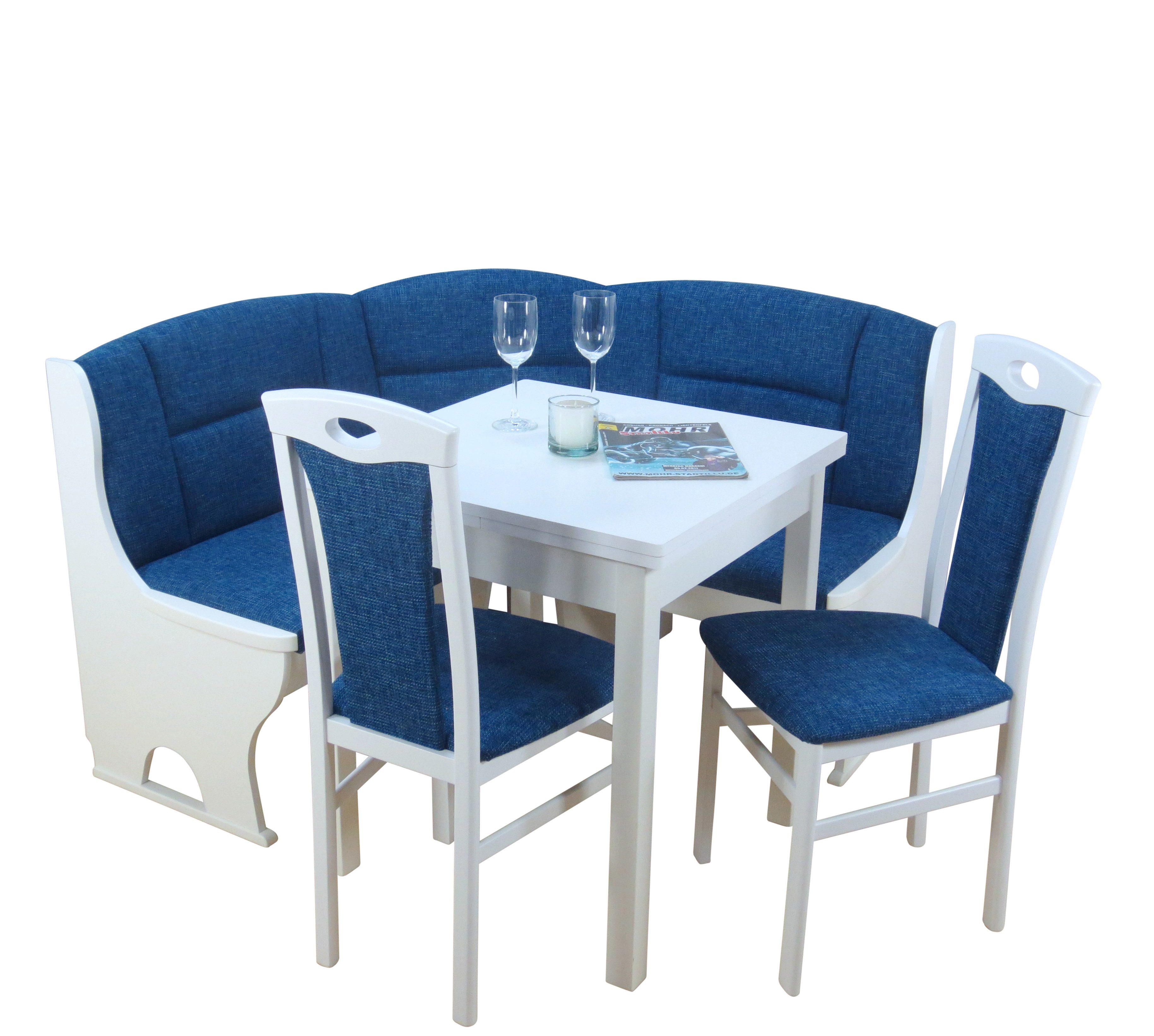 möbel-direkt.de Eckbankgruppe Madrid 4tlg. Set (Stauraumeckbank, günstig online kaufen