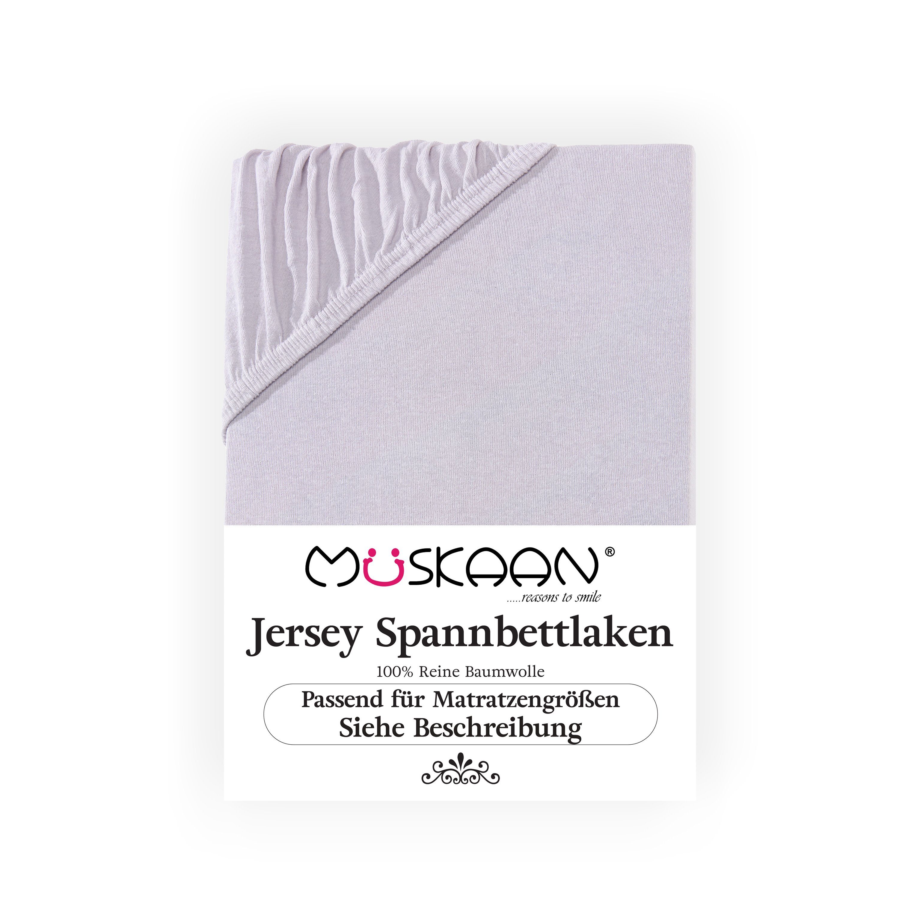 Müskaan Spannbettlaken 180x200 - 200x220 Boxspringbett günstig online kaufen