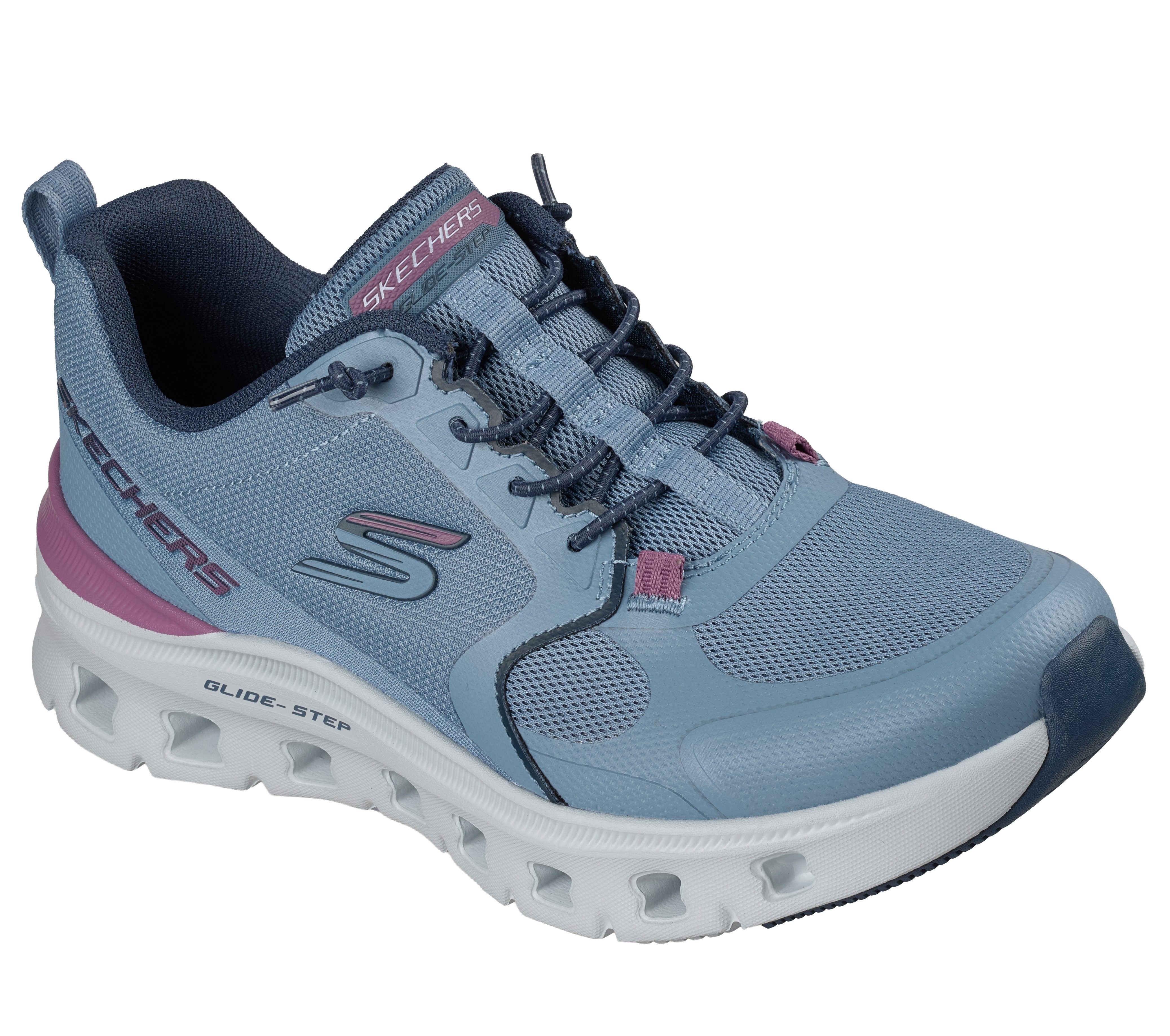 Skechers GLIDE-STEP PRO Slip-On Sneaker Schlupfschuh, Halbschuh, Freizeitschuh, mit elastischen Schnürsenkeln