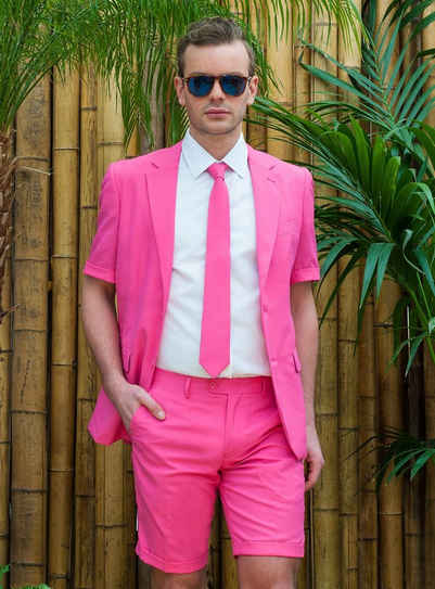 Opposuits Kostüm OppoSuits Mr. Pink, Cooler Dress für heiße Tage