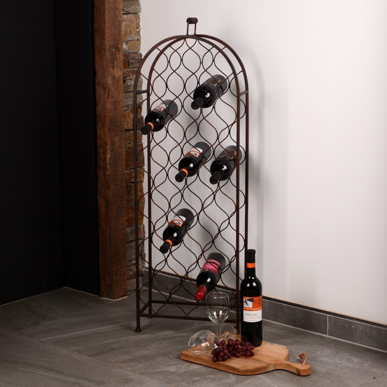 UNUS HOME Weinregal Flaschenregal halbrund für günstig online kaufen