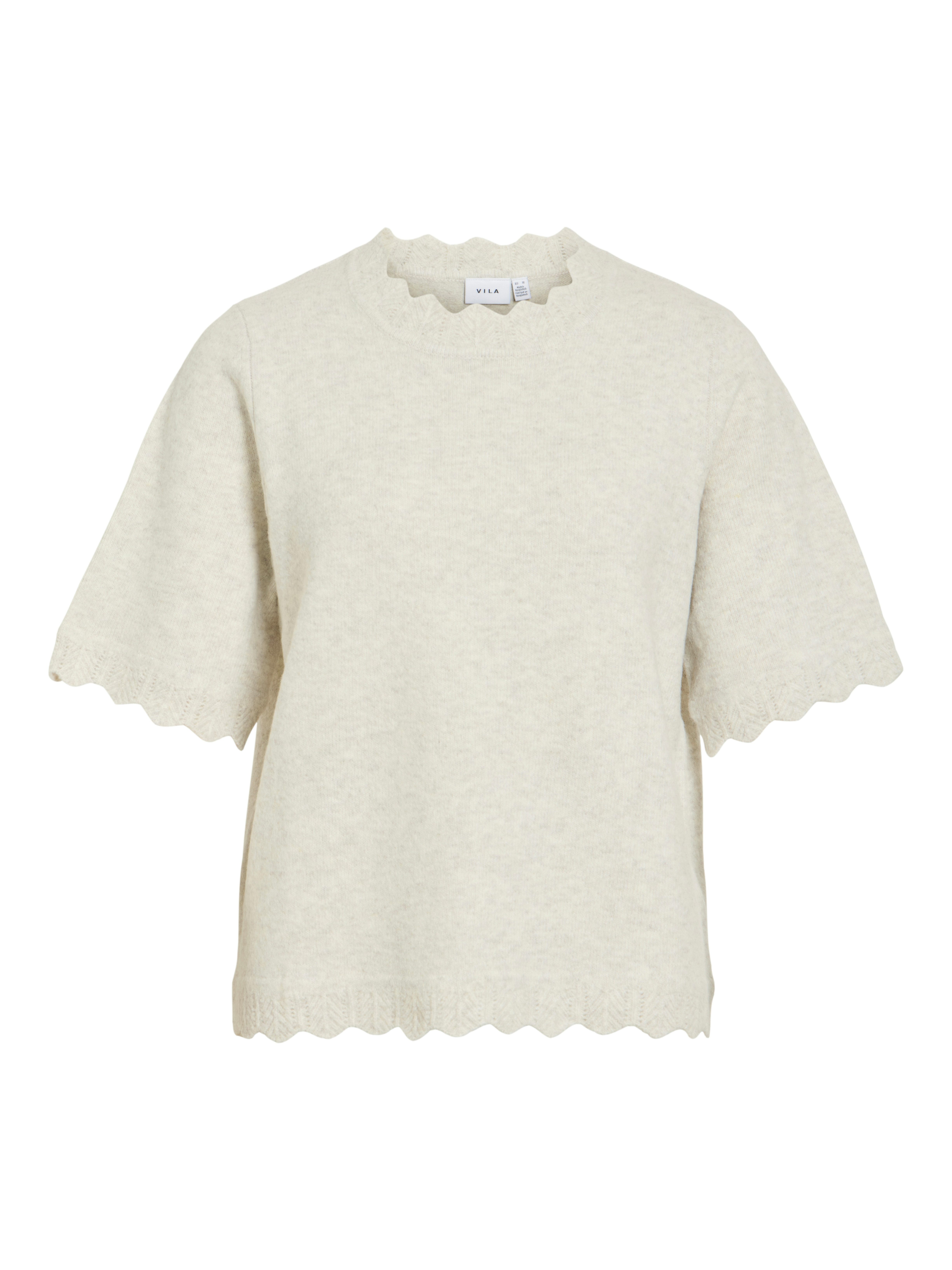 Kurzarmpullover VINIKOLINA O-NECK 2/4 KNIT TOP - NOOS