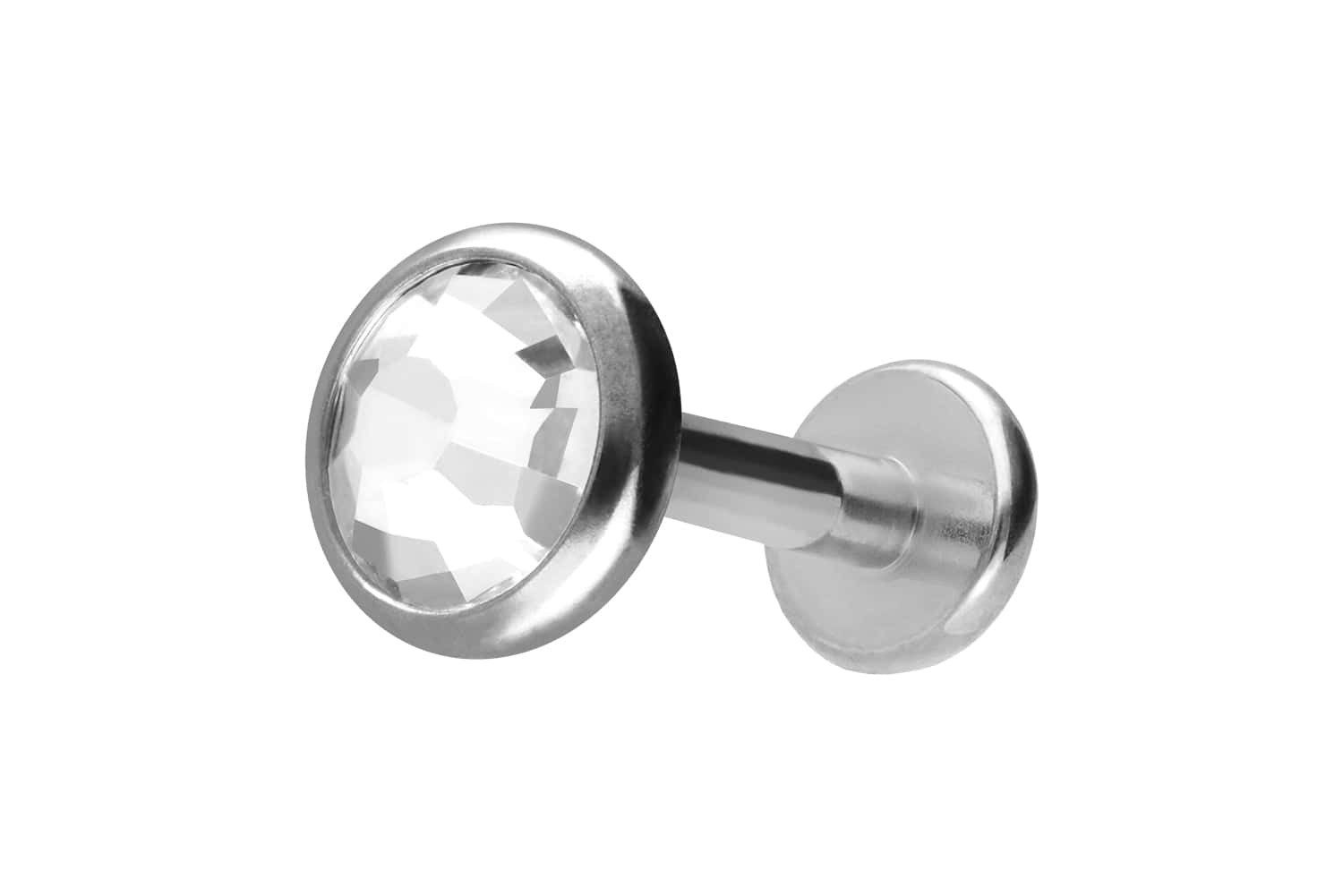PIERCINGLINE Piercing-Set Titan Labret mit Innengewinde günstig online kaufen