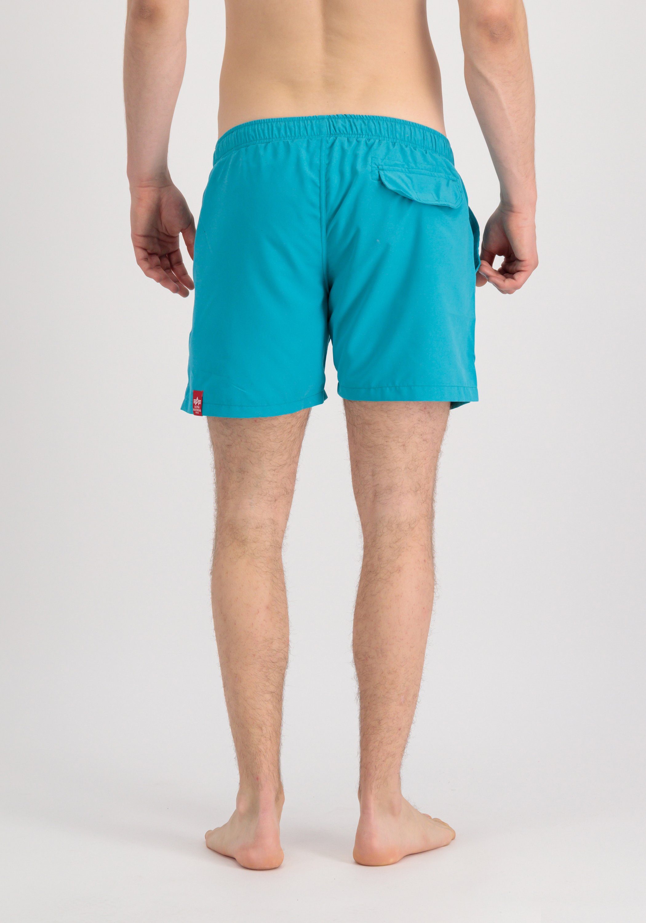 Short blue Alpha Swim lagoon - Industries Shorts Shorts Basic Men Industries Alpha