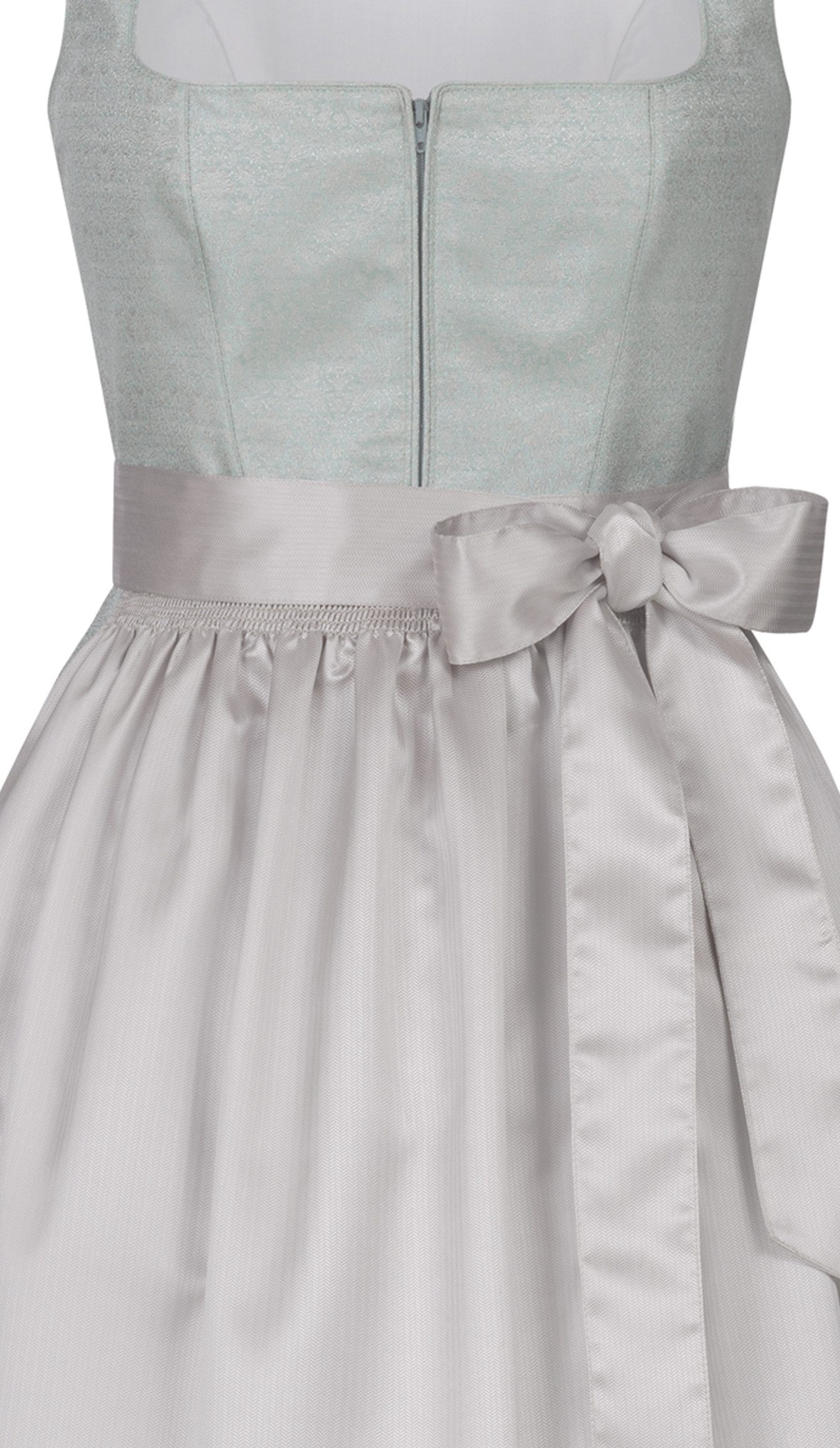 Nübler Trachtenkleid Midi Dirndl Giselle in Grün von Nübler - Rocklänge 60 cm – Bild 5 von 5
