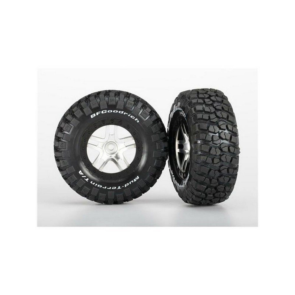 Modellbausatz 6873X Reifen auf Felge chrome S1