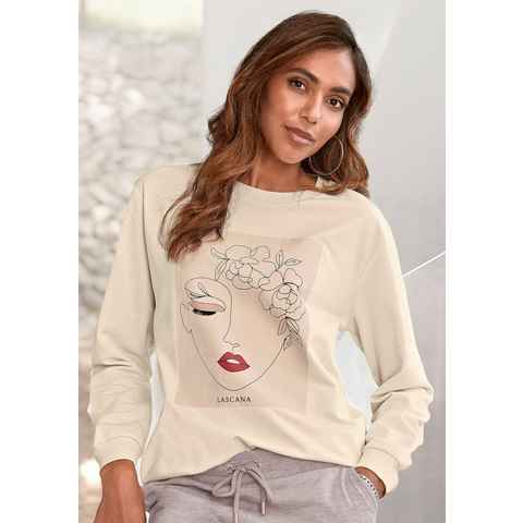 LASCANA Sweatshirt Loungeanzug