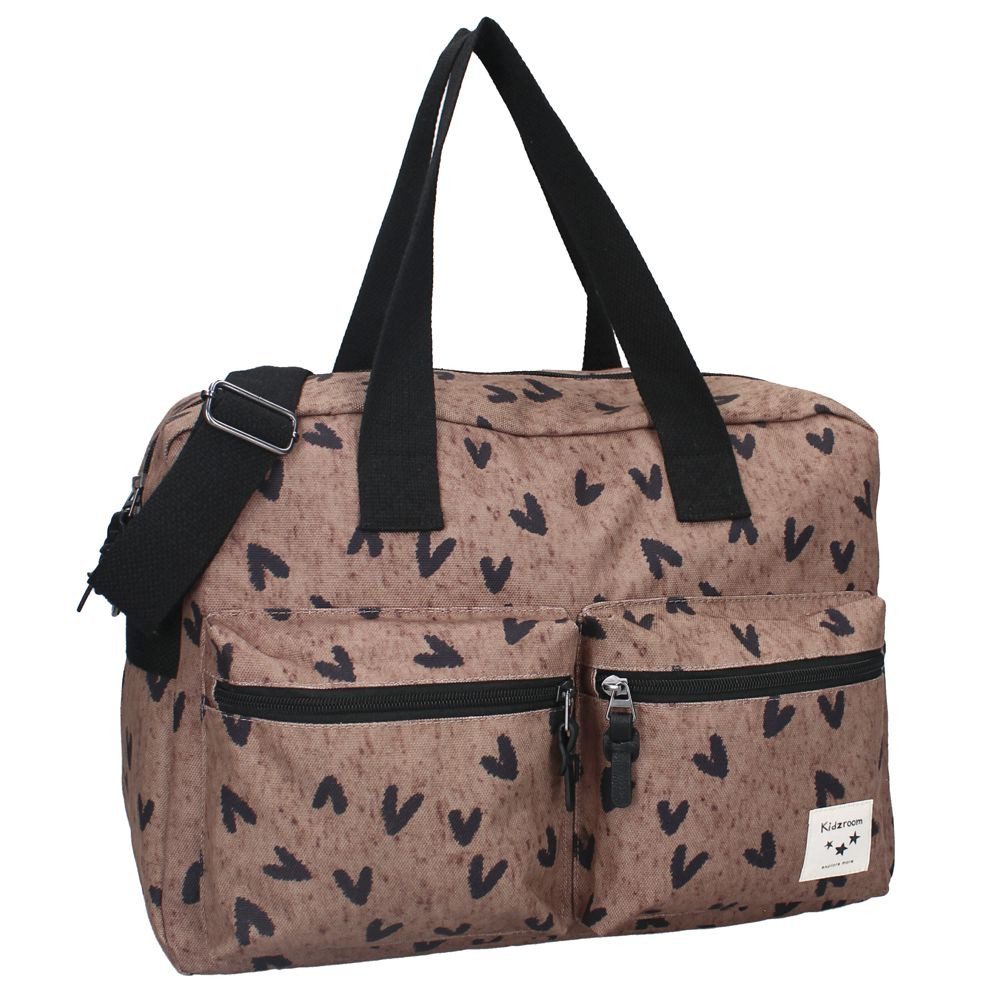 Vadobag Wickeltasche Große Braune Baby Wickeltasche mit Wickelunterlage Kidzroom Care