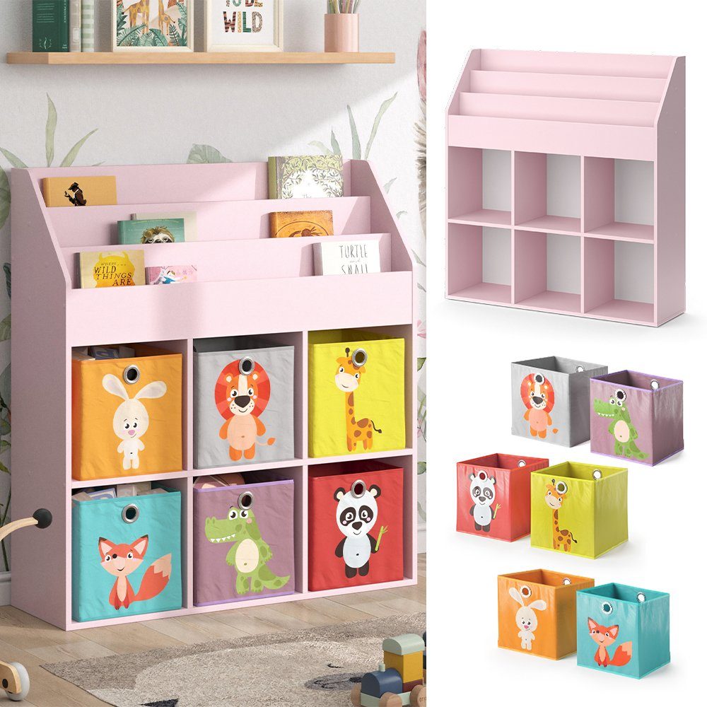 Vicco Bücherregal Luigi, Rosa, 107.2 x günstig online kaufen