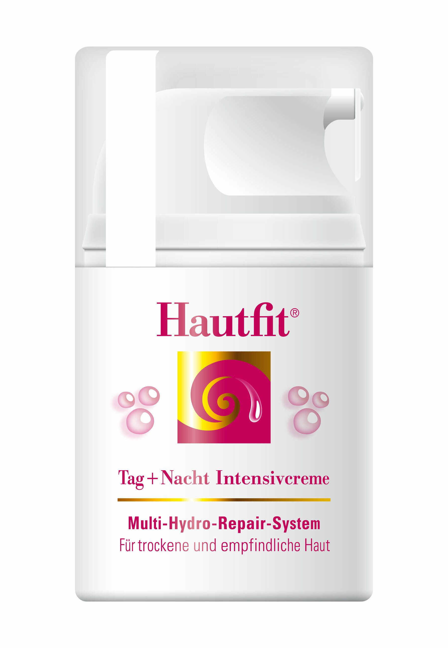Hautfit® Gesichtspflege Tag + Nacht Intensivcreme, Multi-Hydro-Repair-System