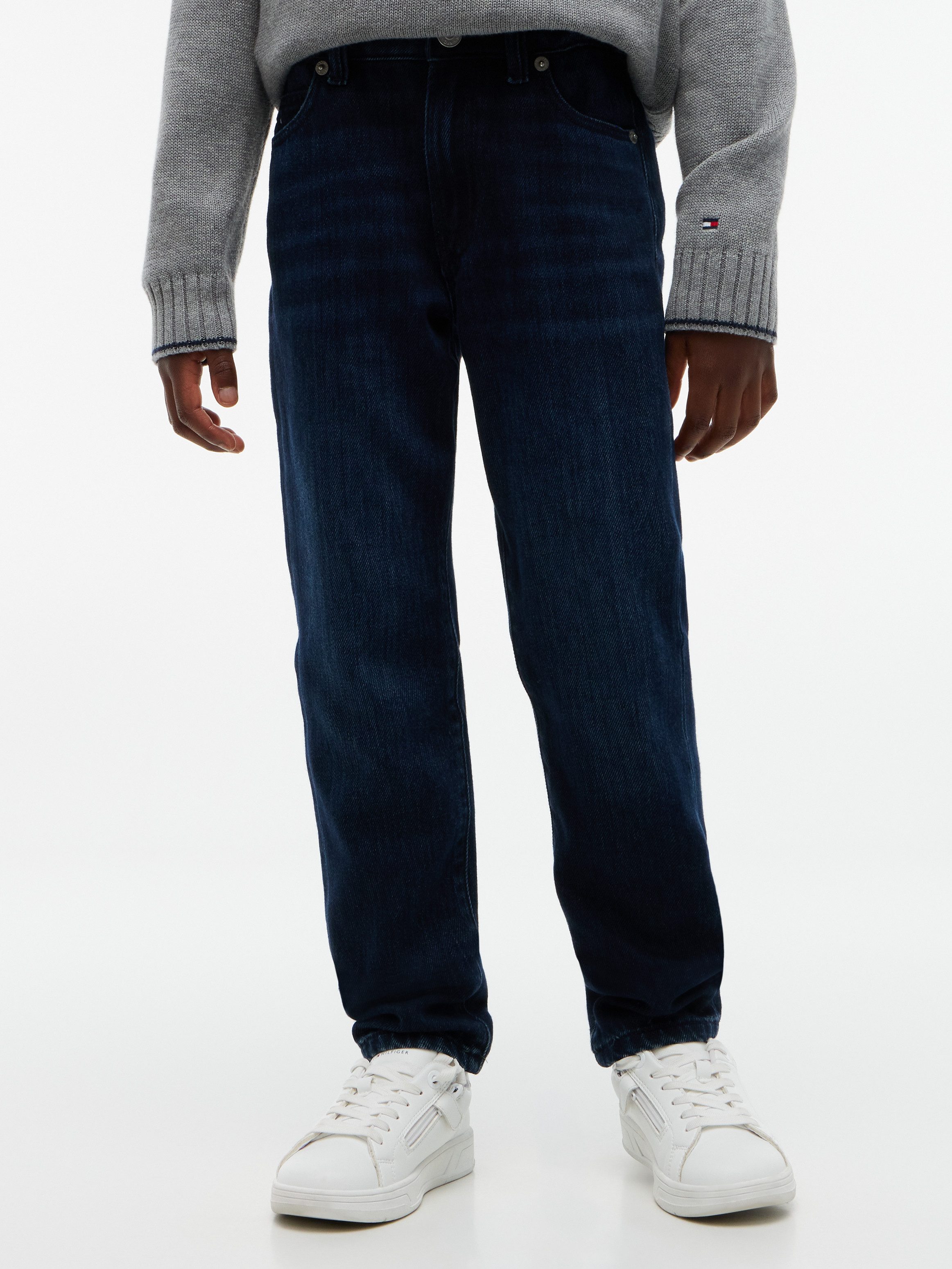 Tommy Hilfiger Straight-Jeans 5-Pocket Form, Straight-Fit, Kinder bis 16 Jahre