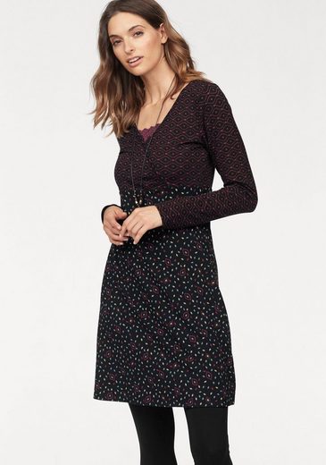 Boysen's Jerseykleid in Wickeloptik, Ober- und Rockteil ...