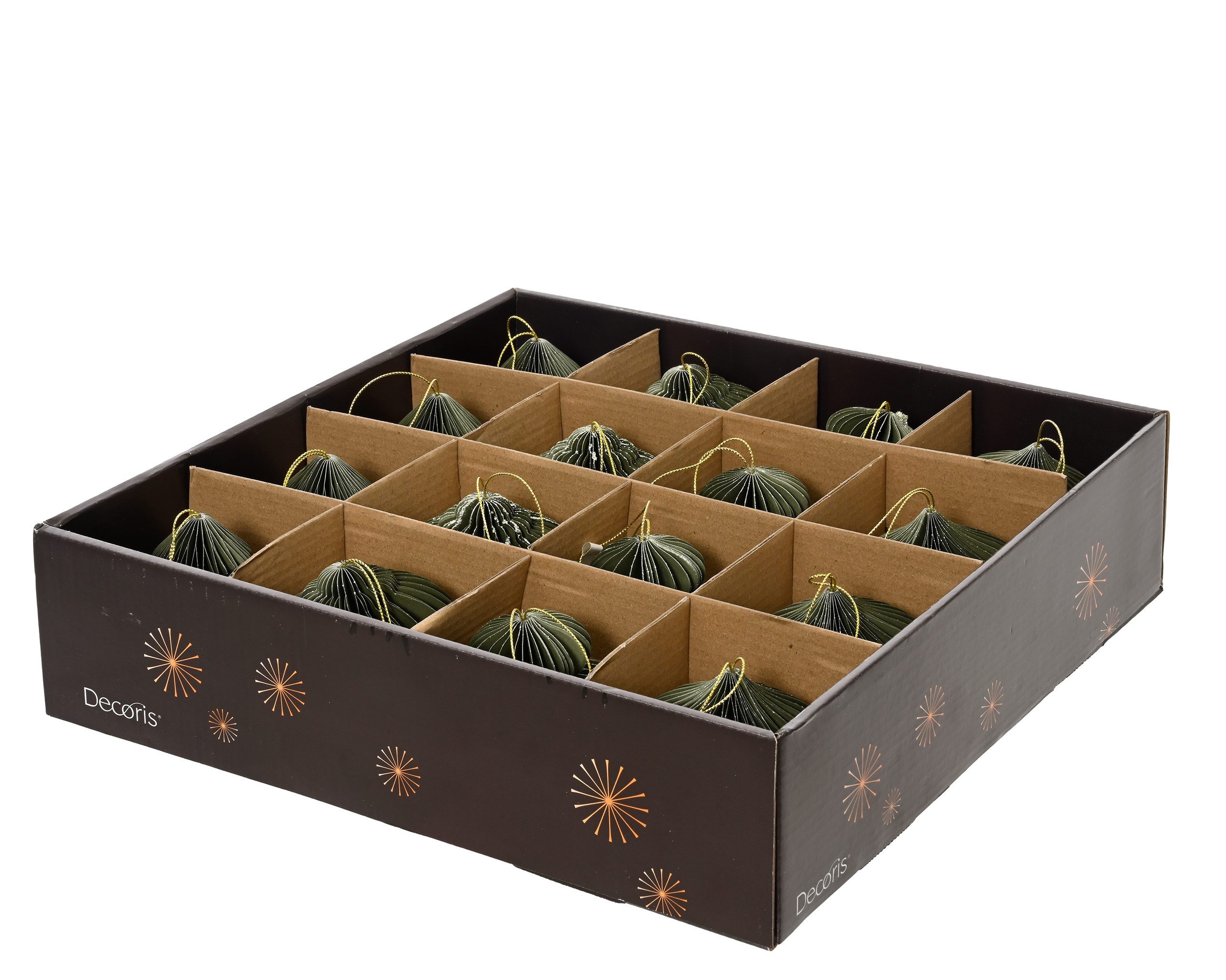 Kaemingk Wabendekoration, Wabenfigur 8x8cm Papier Grün 4 Stück sortiert günstig online kaufen