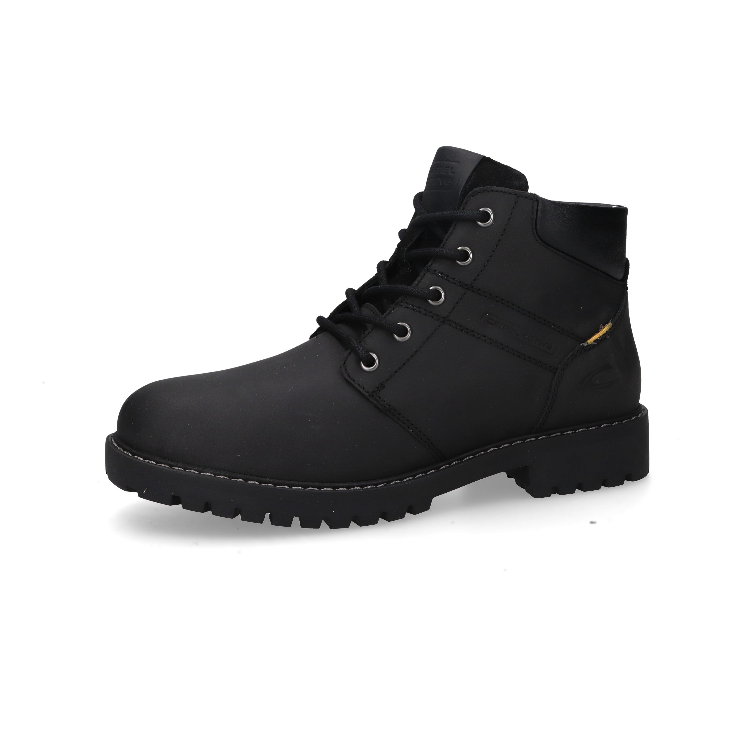camel active Winterboots Schnürstiefel mit Profilsohle und Warmfutter