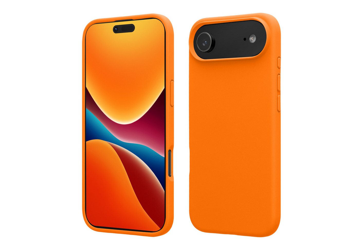 kwmobile Smartphone-Hülle Hülle für Apple iPhone Air, Hülle Silikon gummiert - Handyhülle - Handy Case Cover