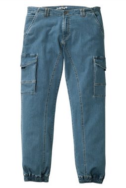 Men Plus 5-Pocket-Jeans Cargojeans Spezialschnitt mit seitlichem Dehnbund