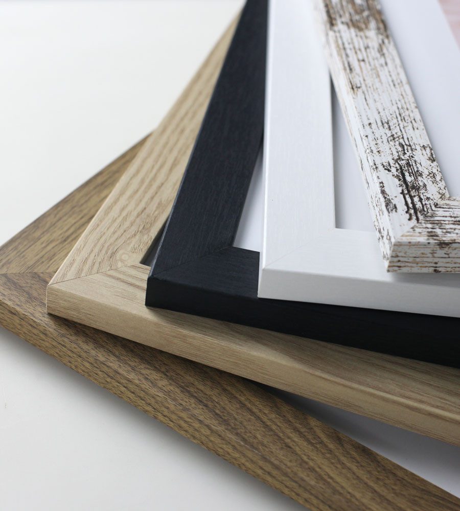 IDEAL TREND Bilderrahmen 5er Pack Holz Bilderrahmen Foto Plexi Rahmen Acryl Collage Wanddeko Po, für 5 Bilder (5 St), MDF Bilderrahmen mit Passepartout und Kuns – Bild 5 von 5