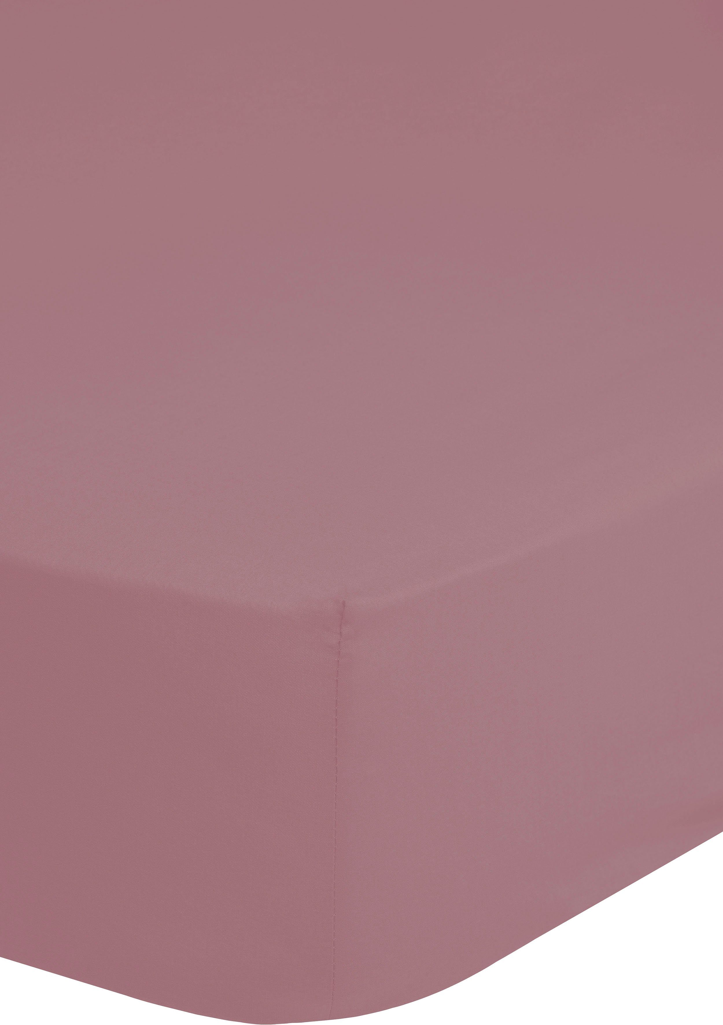 hip Spannbettlaken Hip in Gr. 90x200, 140x200 oder 180x200 cm, Satin, Gummizug: rundum, (1 Stück), 100% Baumwolle, Mako-Satin, Rundumgummi, bis 25 cm Höhe