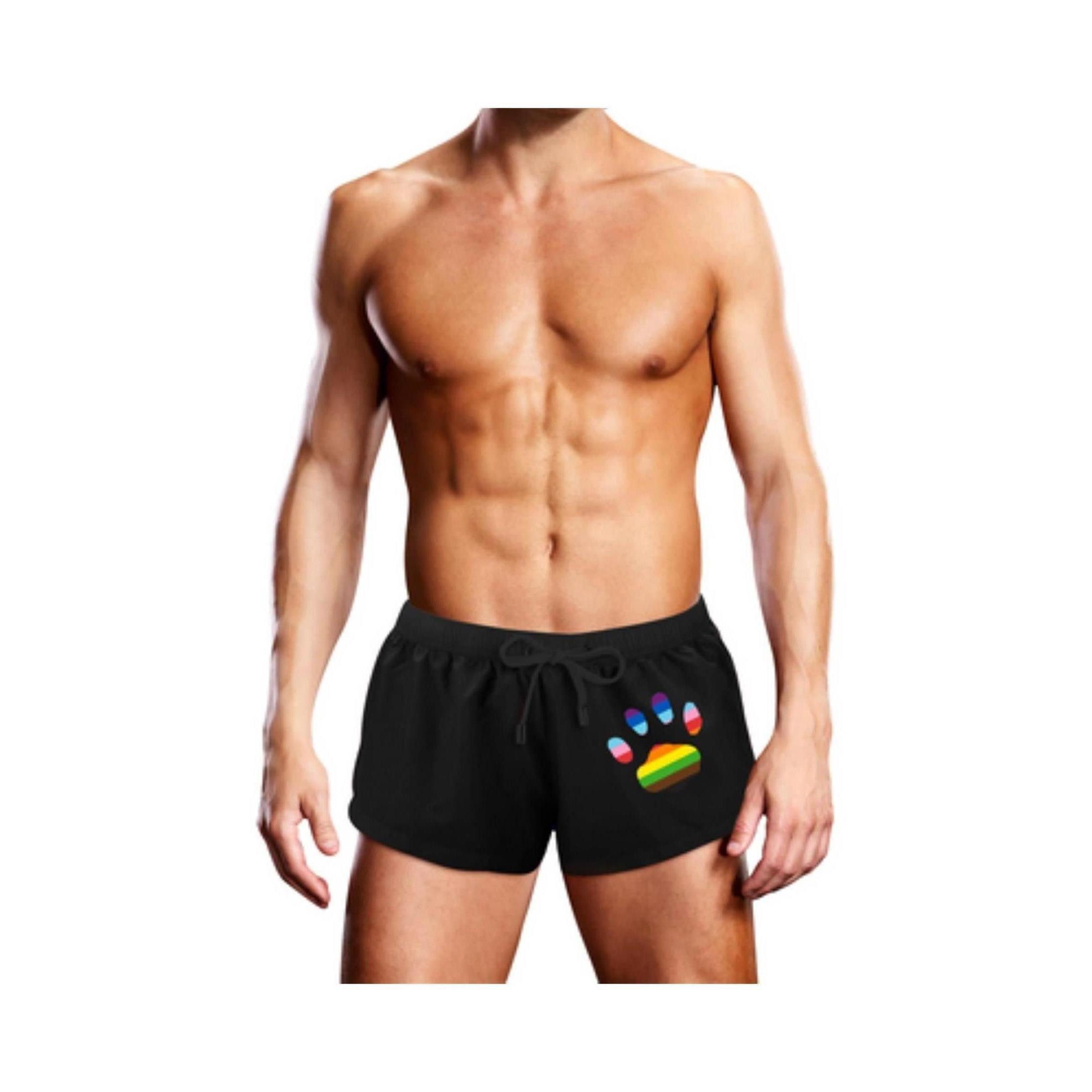 Prowler Badeshorts Prowler - Swim Trunk - Black Oversized Paw - (L,M