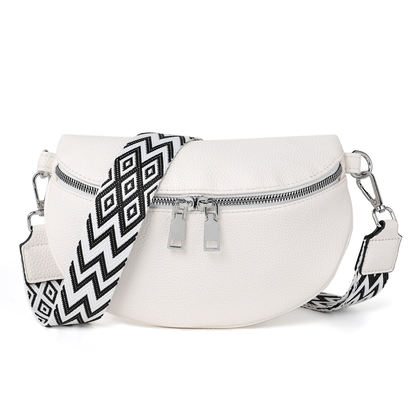Schultertasche Damen Bauchtasche Gürteltasche Umhängetasche Crossbody-Bag Hüfttasche