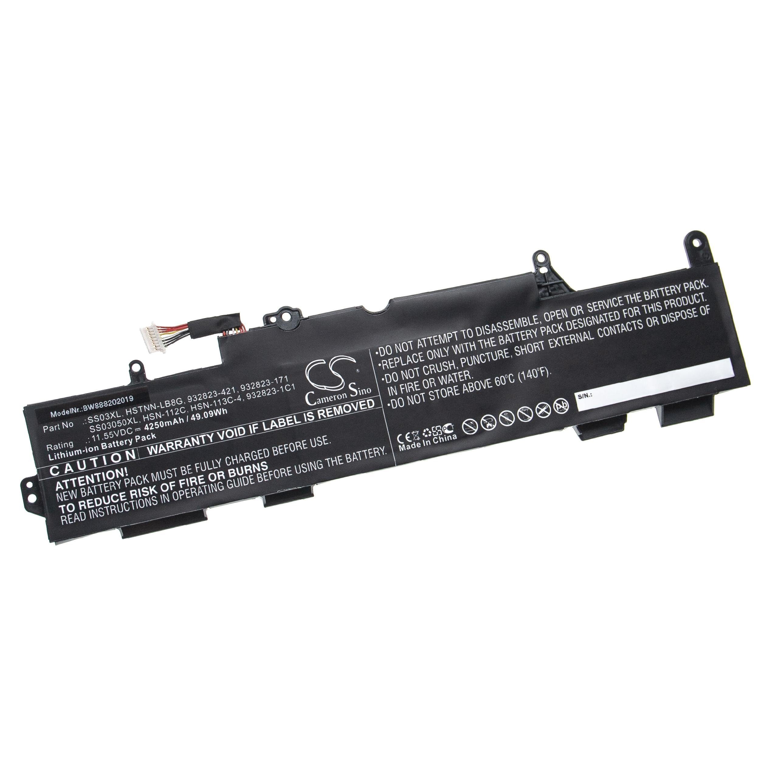 840 (3ZG73EA), vhbw G5 4250 mAh 840 840 EliteBook HP G5 für passend (3ZG47ES), G5 Laptop-Akku