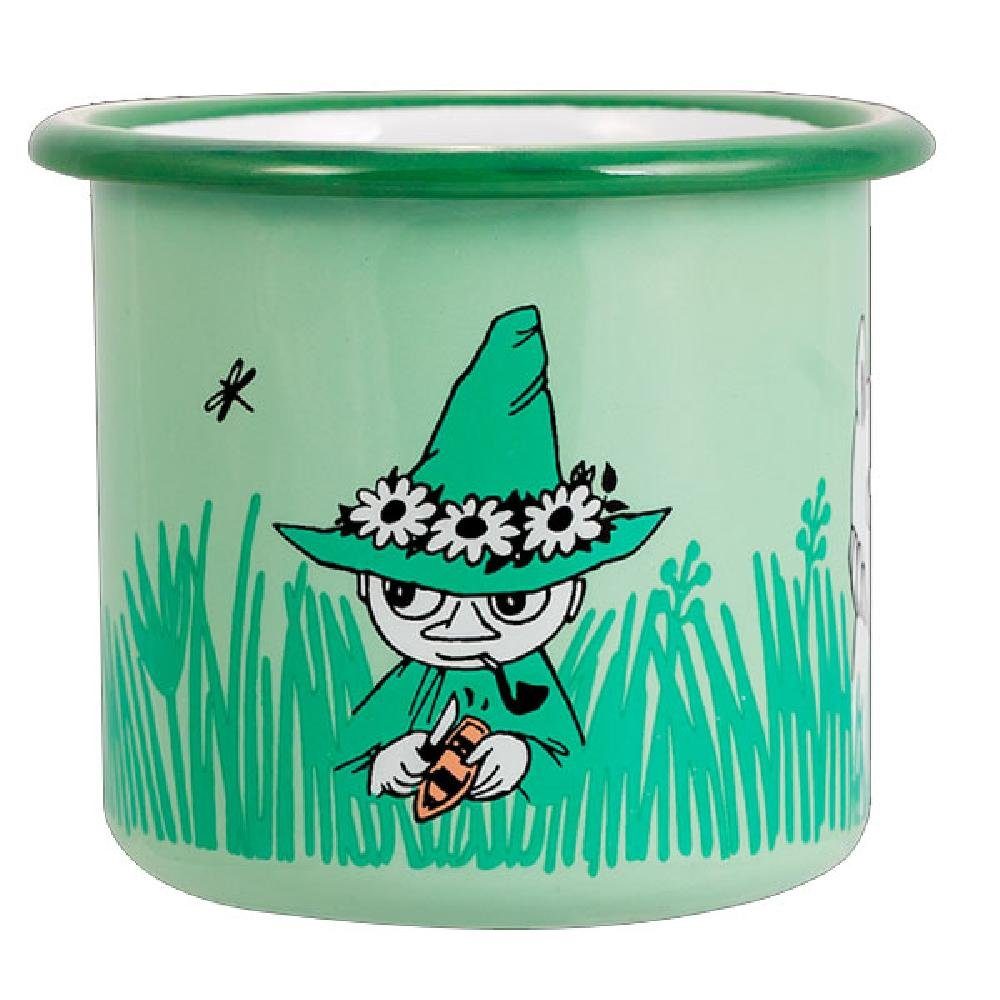 Muurla Kindergeschirr-Set Tasse Mumins Moomin Boys Grün (250 ml)