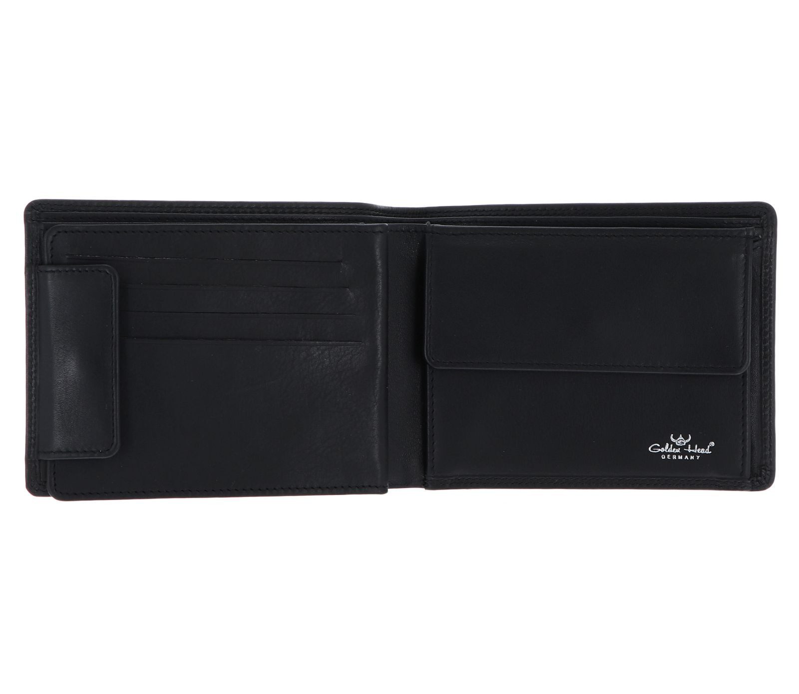 Golden Head Geldbörse Scheintasche 1138, aus echtem Rindsleder mit RFID-Blocker Schutz