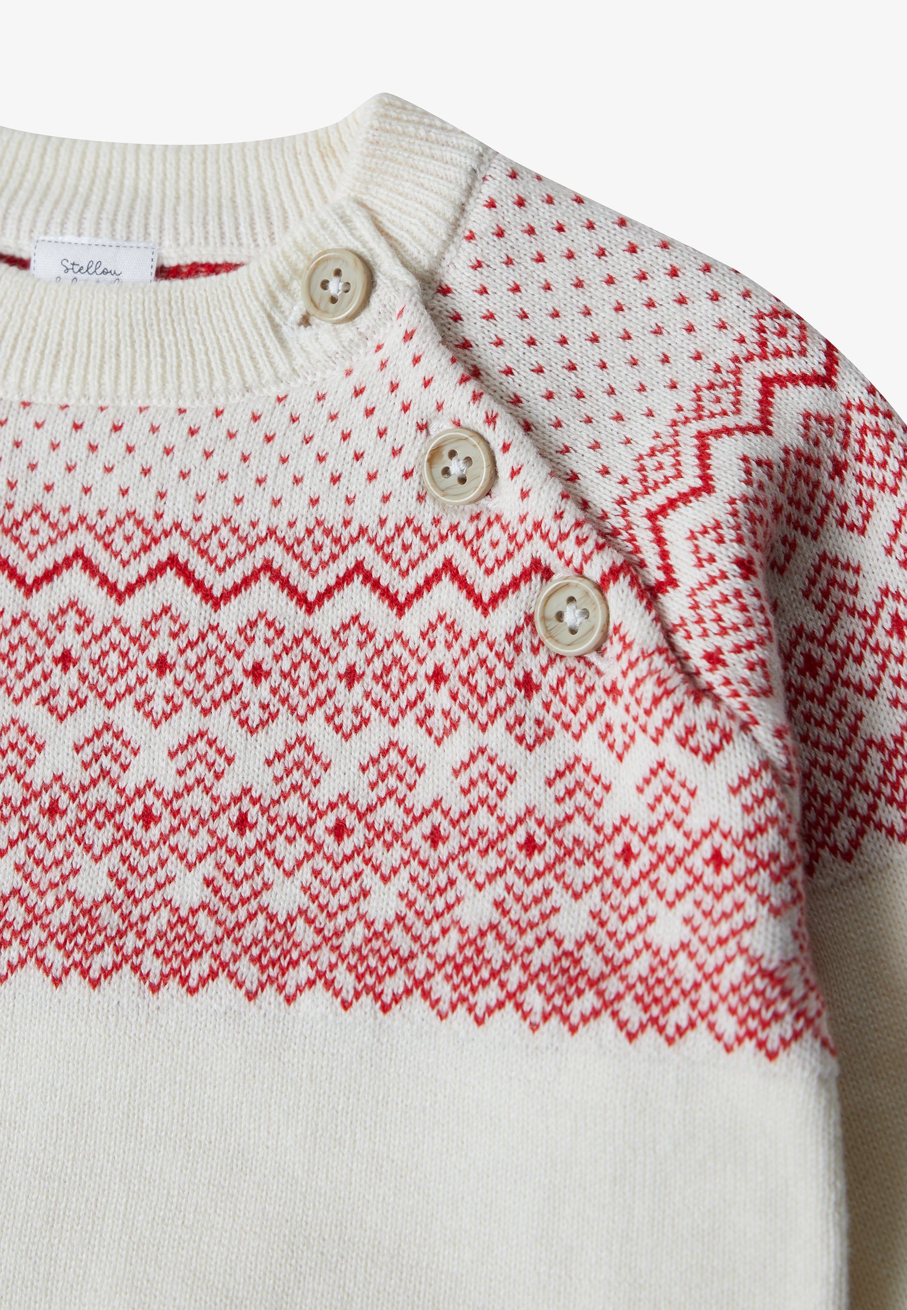 Stellou & friends Strickpullover Norweger-Pullover Norweger-Pullover