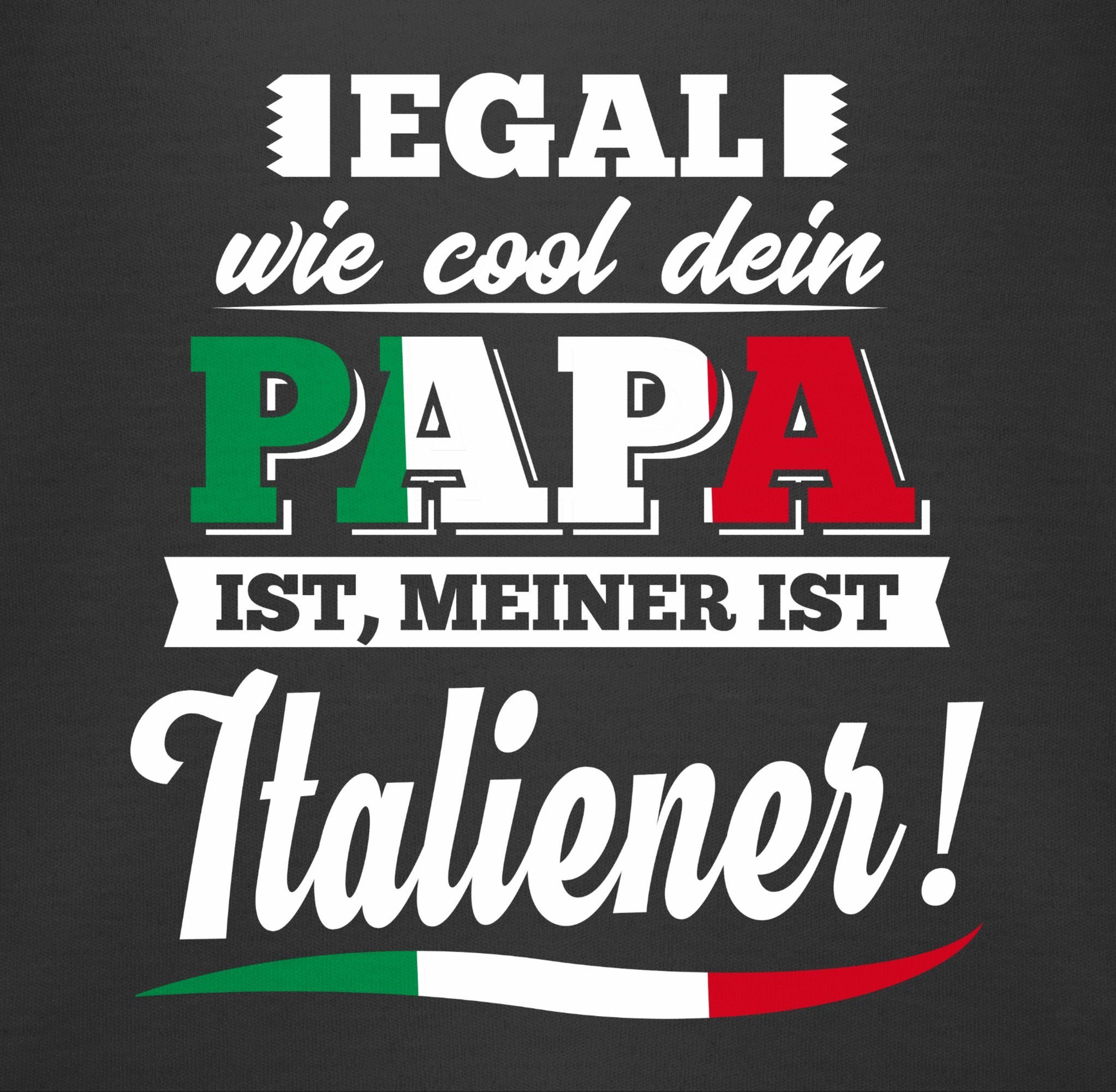 Baby Papa dein Egal Shirtracer meiner ist Shirtbody wie Sprüche 1 Cool Schwarz Italiener