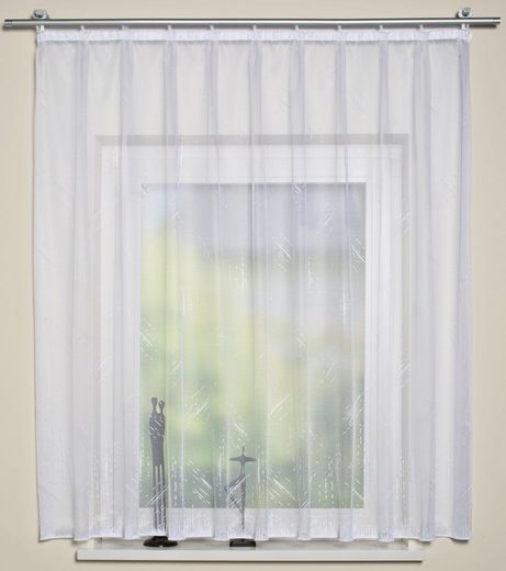 Gardine »MISCHI«, HOME WOHNIDEEN, Faltenband (1 Stück) online kaufen | OTTO
