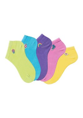 H.I.S Sneakersocken (Set, 5-Paar) mit hochwertiger Stickerei