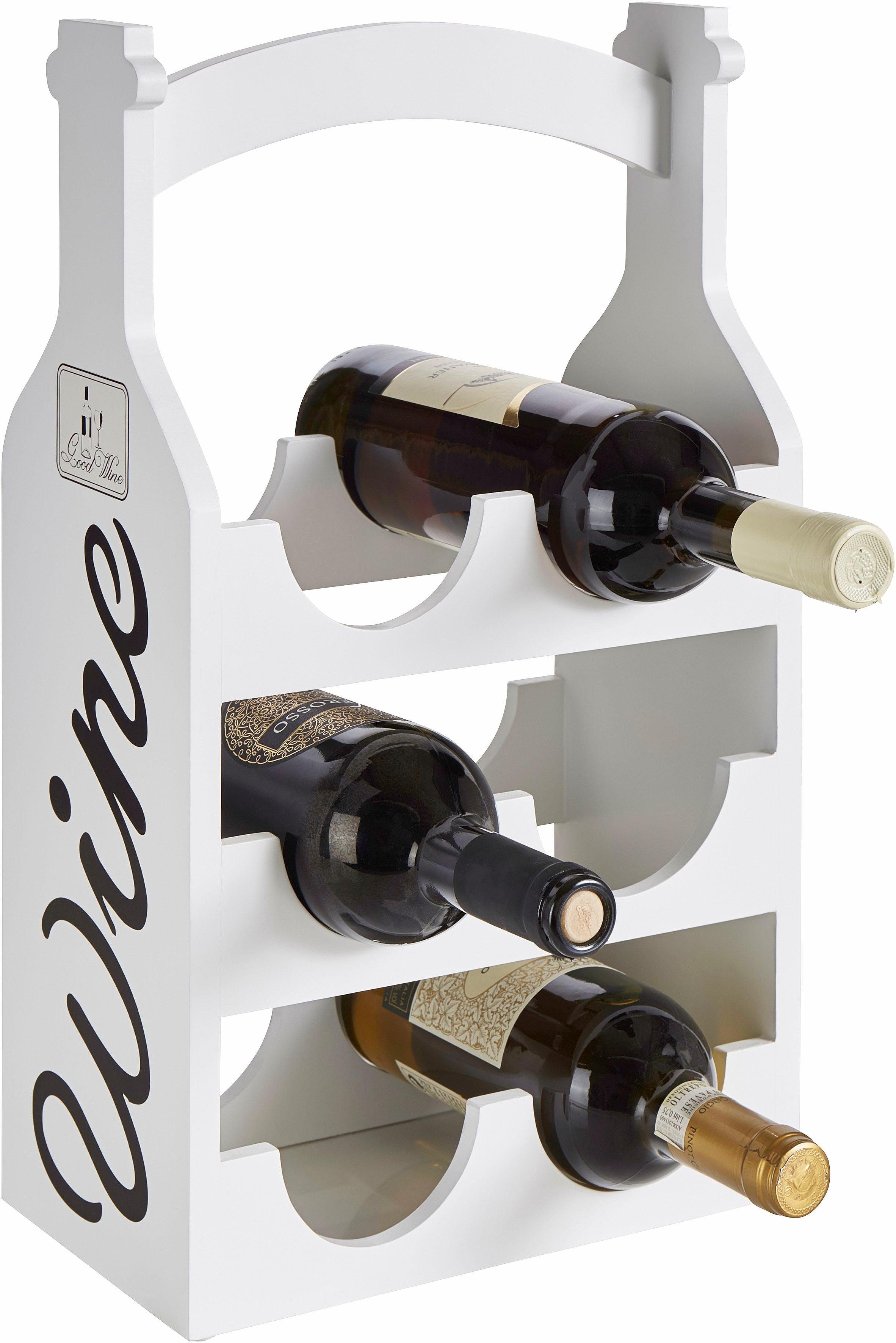 Home affaire Weinregal für 6 Flaschen - Home affaire