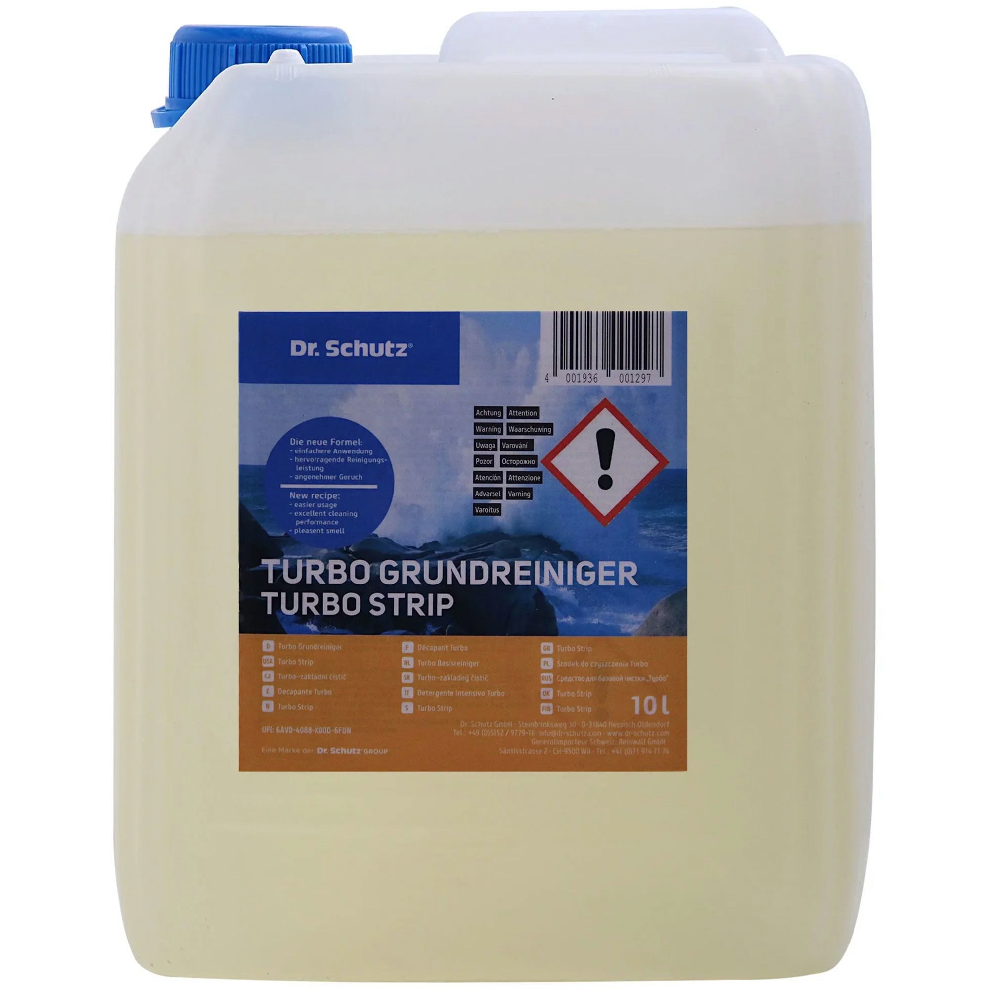 Boni-Shop Parkettkleber DR. SCHUTZ Turbo Grundreiniger 10 Liter