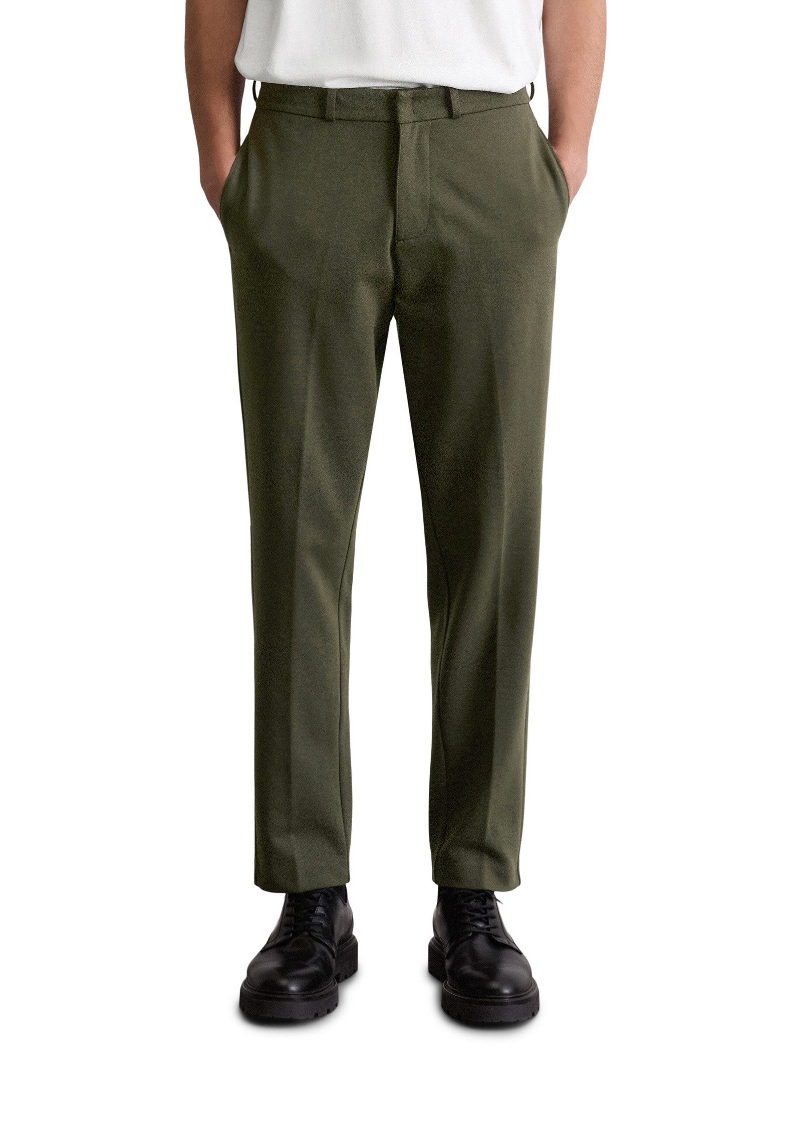 Marc O'Polo Jerseyhose aus elastischem Bio-Baumwoll-Mix günstig online kaufen