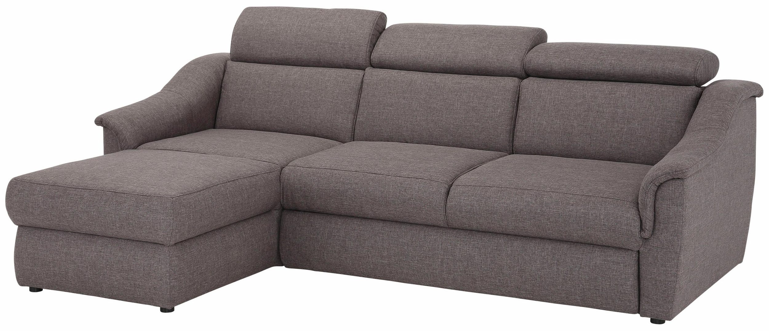 Ecksofa AURA von HOME AFFAIRE wahlweise mit verstellbarem Kopfteil