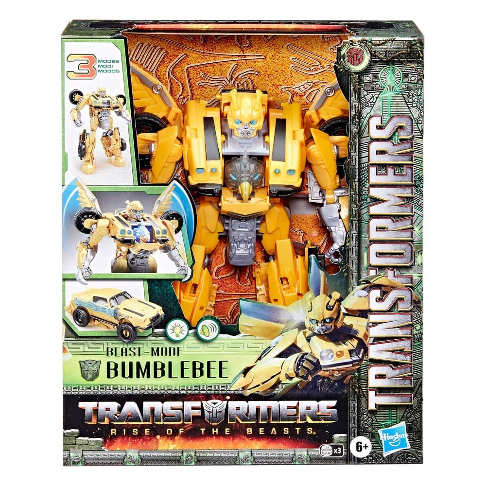 Hasbro Actionfigur Transformers: Rise of the Beasts Beast-Mode Bumblebee Elektronische Ac