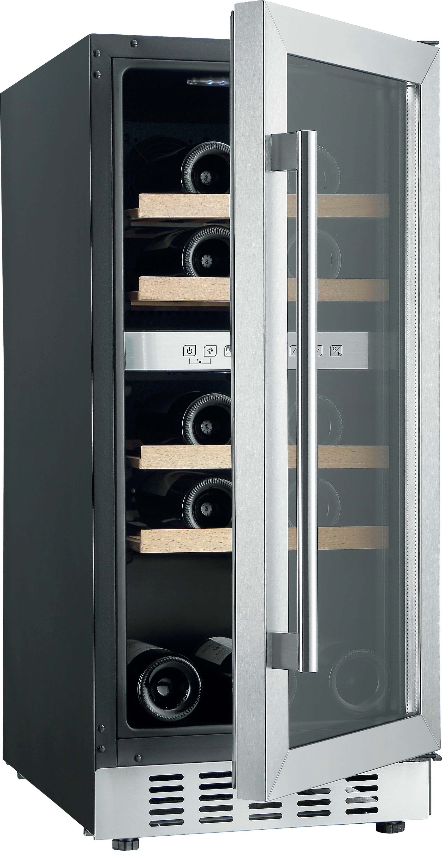 Hanseatic Weinkühlschrank HWC31GCIA, für 31 Standardflaschen á  0,75l,unterbaufähig online kaufen | OTTO
