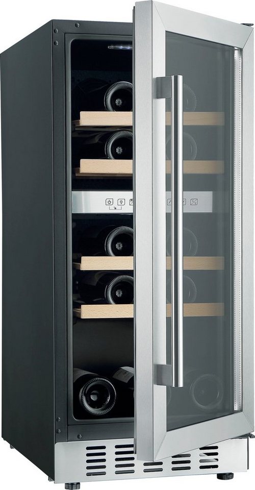Hanseatic Weinkühlschrank HWC31GCIA, für 31 Standardflaschen á 0,75l, unterbaufähig