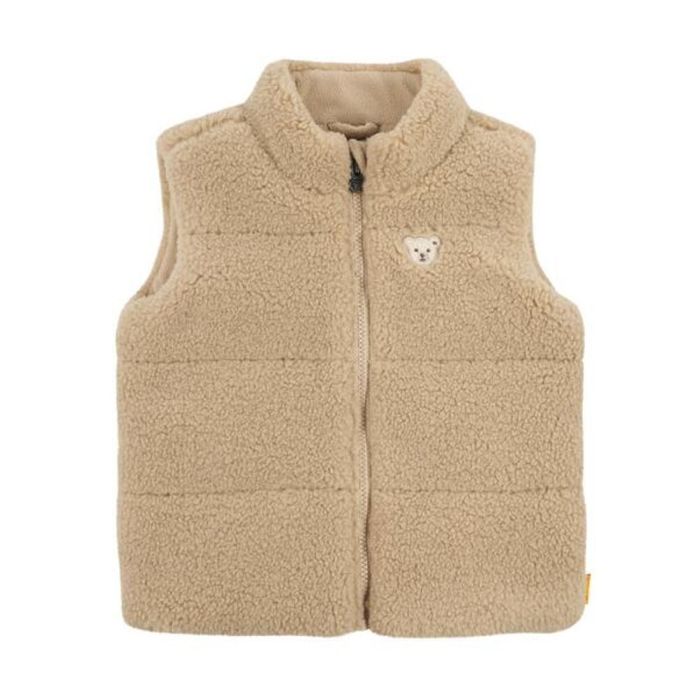 Steiff Collection Fellimitatweste Teddyweste Gr. 116