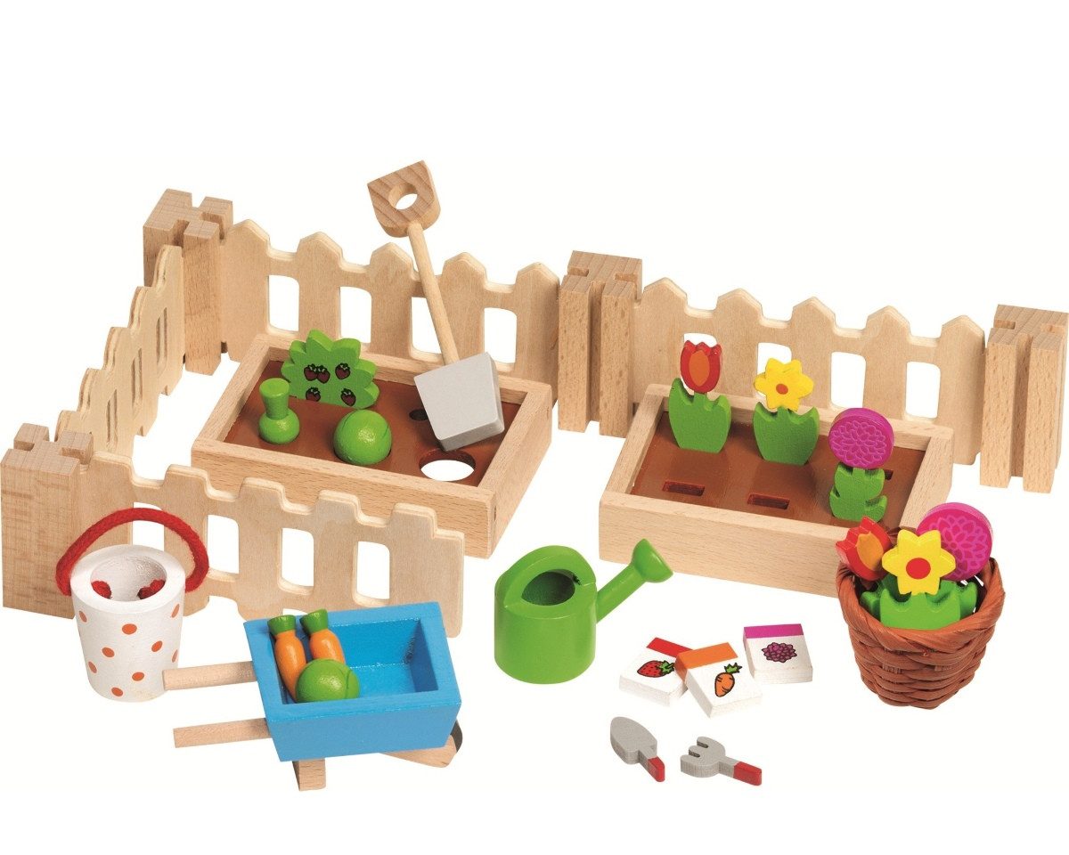 goki Puppenmöbel goki Accessoires Mein kleiner Garten, für die Puppenhäuser
